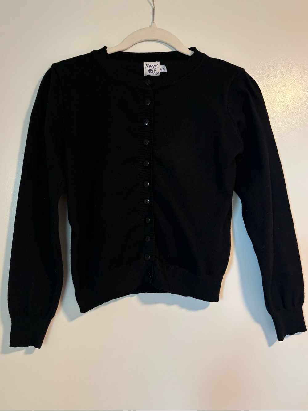Princess Polly black cardigan